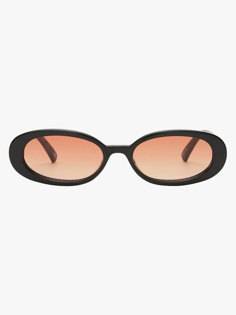 Le Specs Outta Love Oval Sunglasses