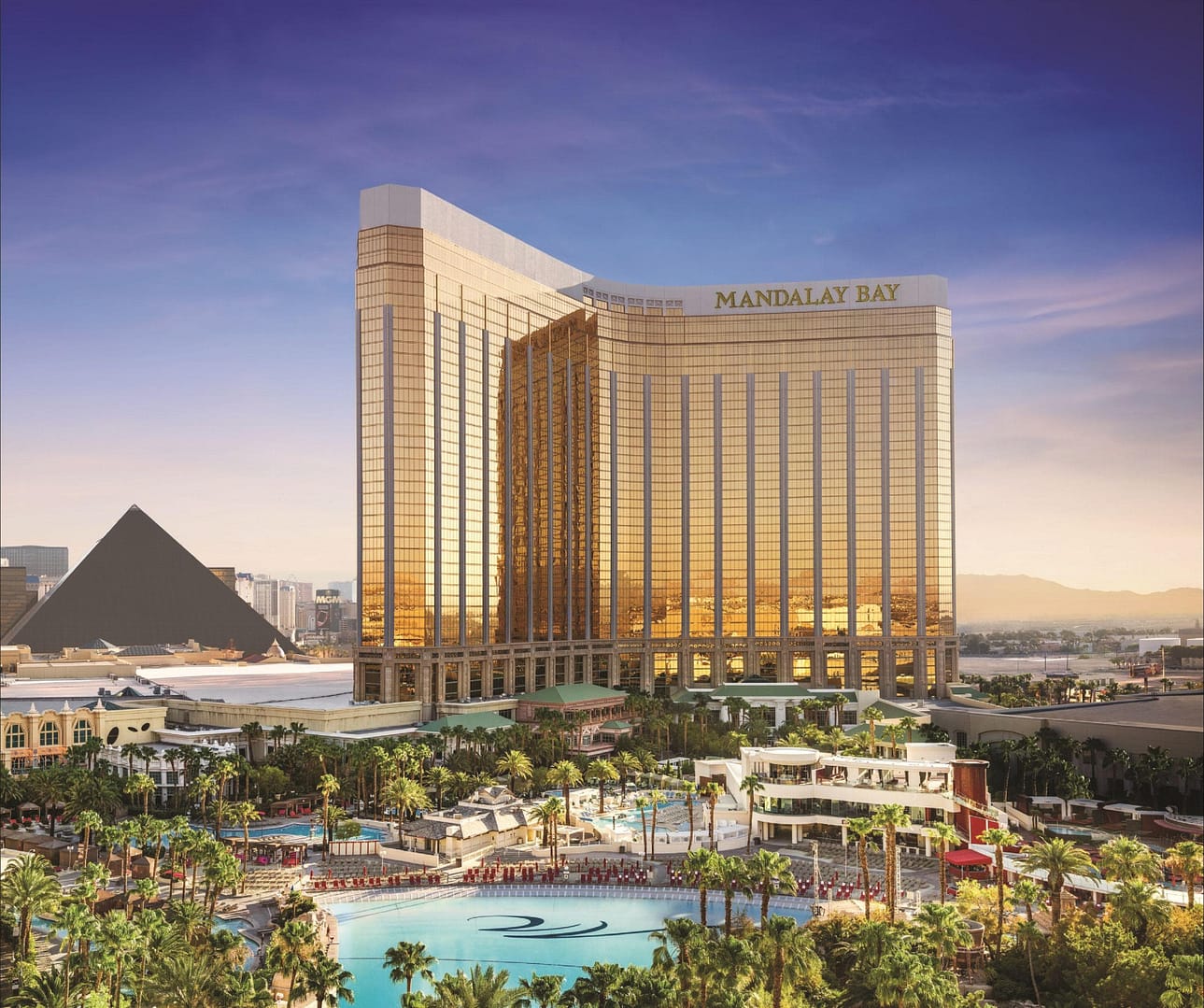 Building view of Mandalay Bay