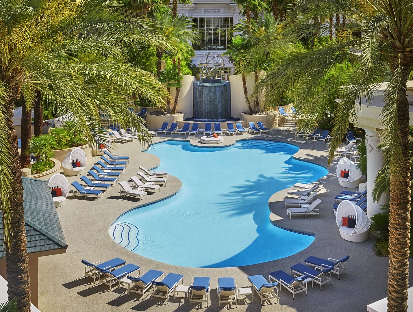 Pool view of Four Seasons Hotel Las Vegas