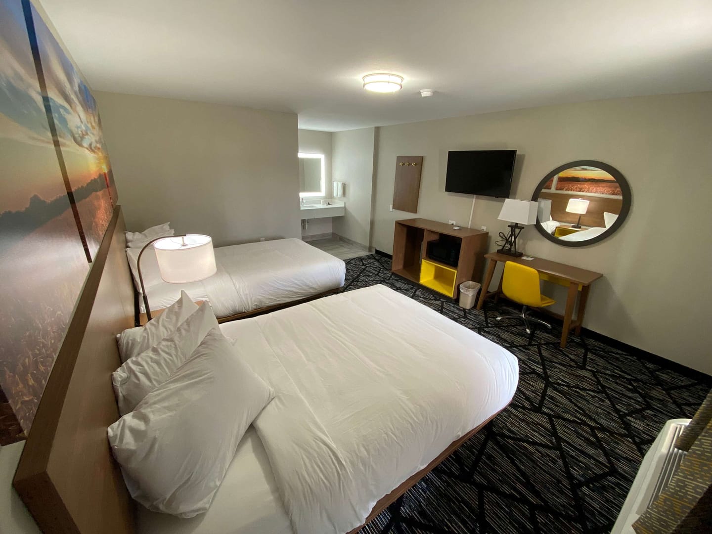 Bedroom view of Days Inn by Wyndham Lake Charles
