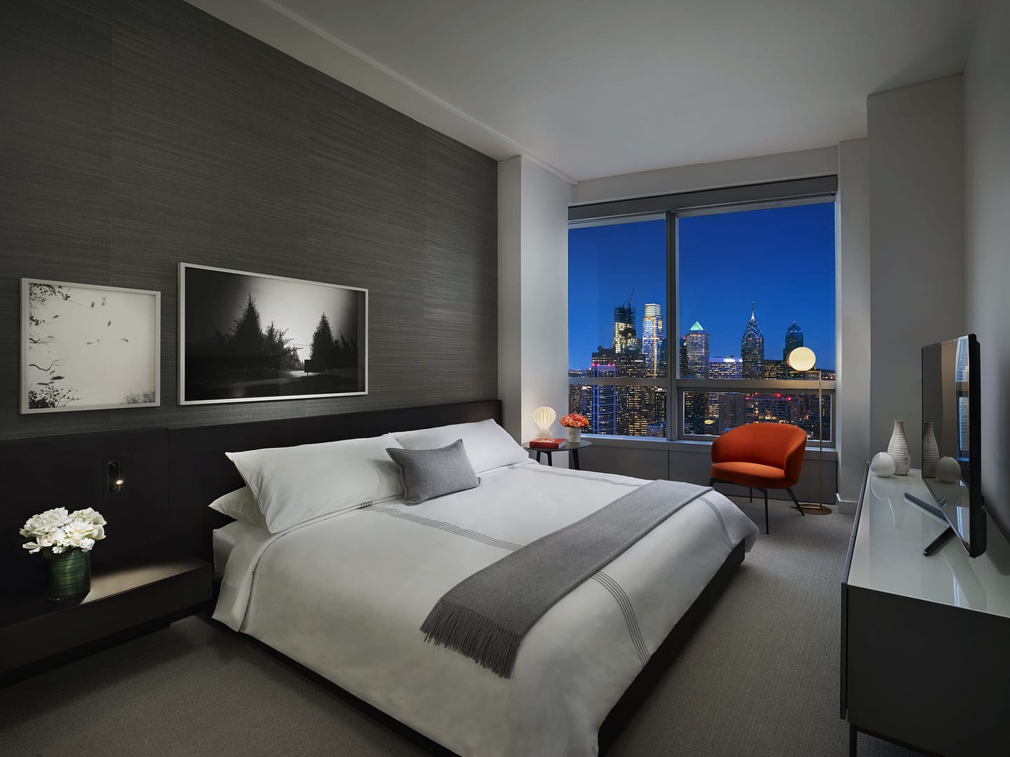 Bedroom view of AKA University City
