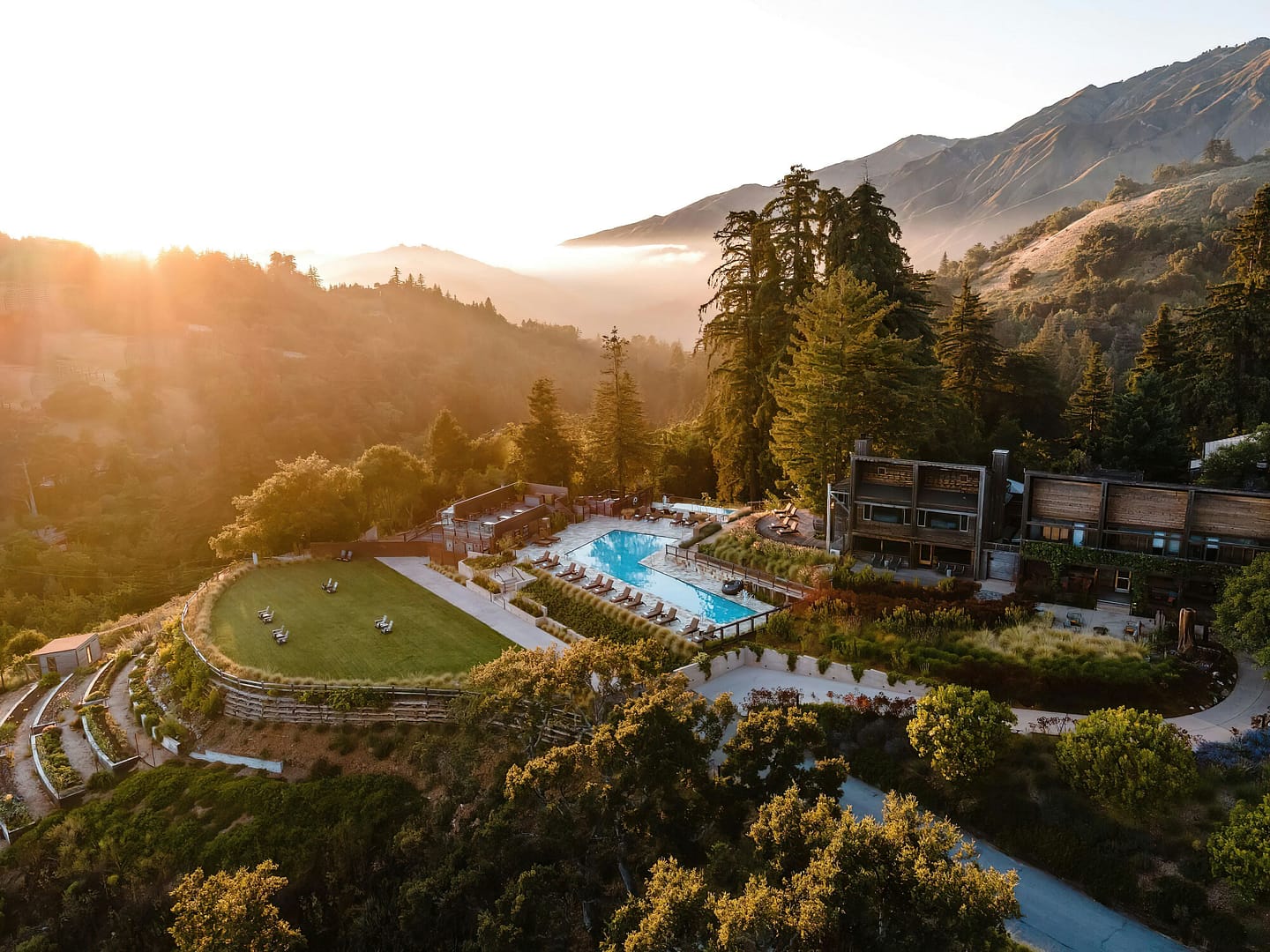 Outside view of Alila Ventana Big Sur