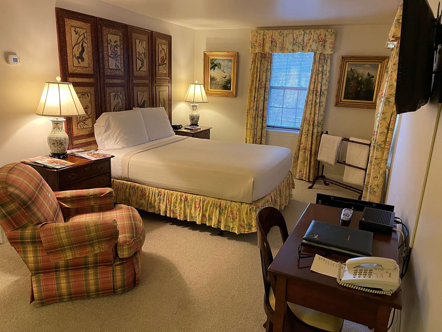 Bedroom view of The Inn at Montchanin Village & Spa