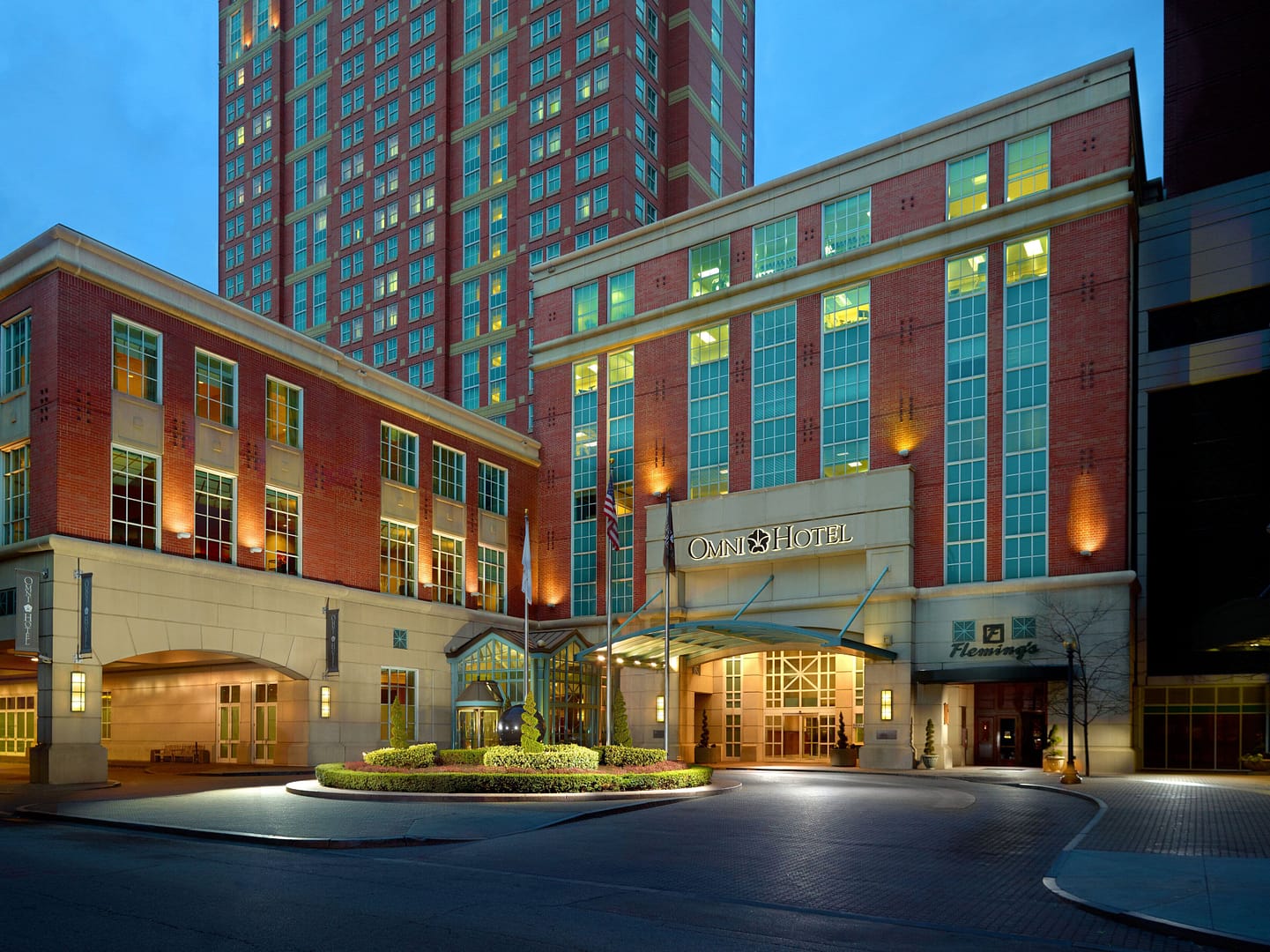 Building view of Omni Providence Hotel
