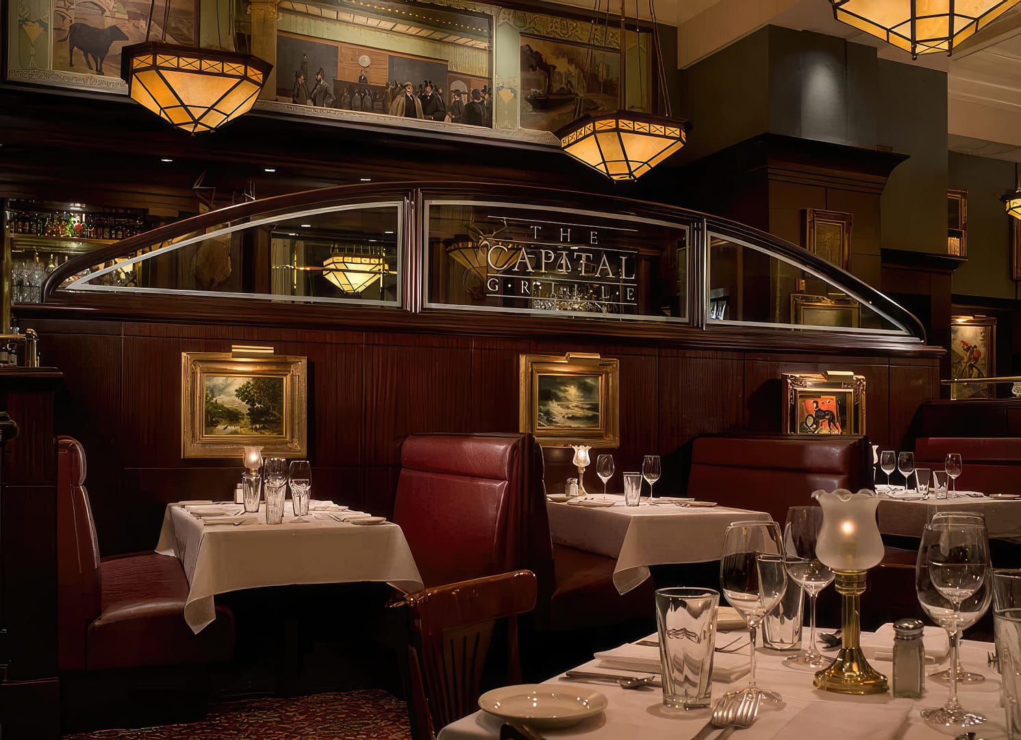 The Capital Grille Chicago interior