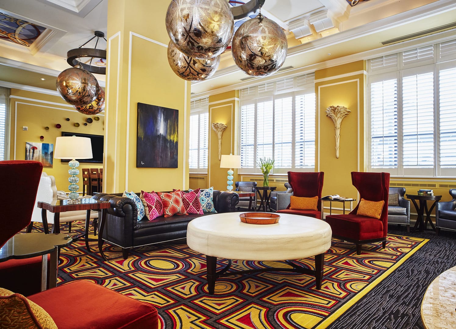 Lounge view of Kimpton Hotel Monaco Salt Lake City, an IHG Hotel