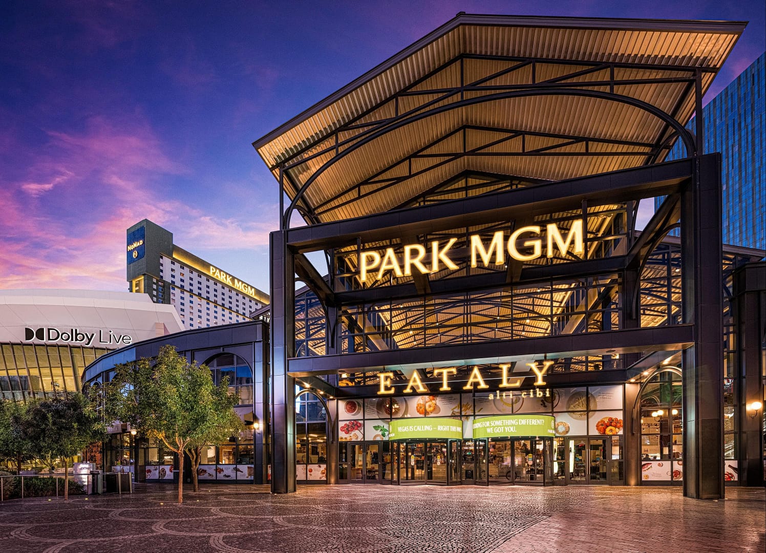 Building view of Park MGM Las Vegas