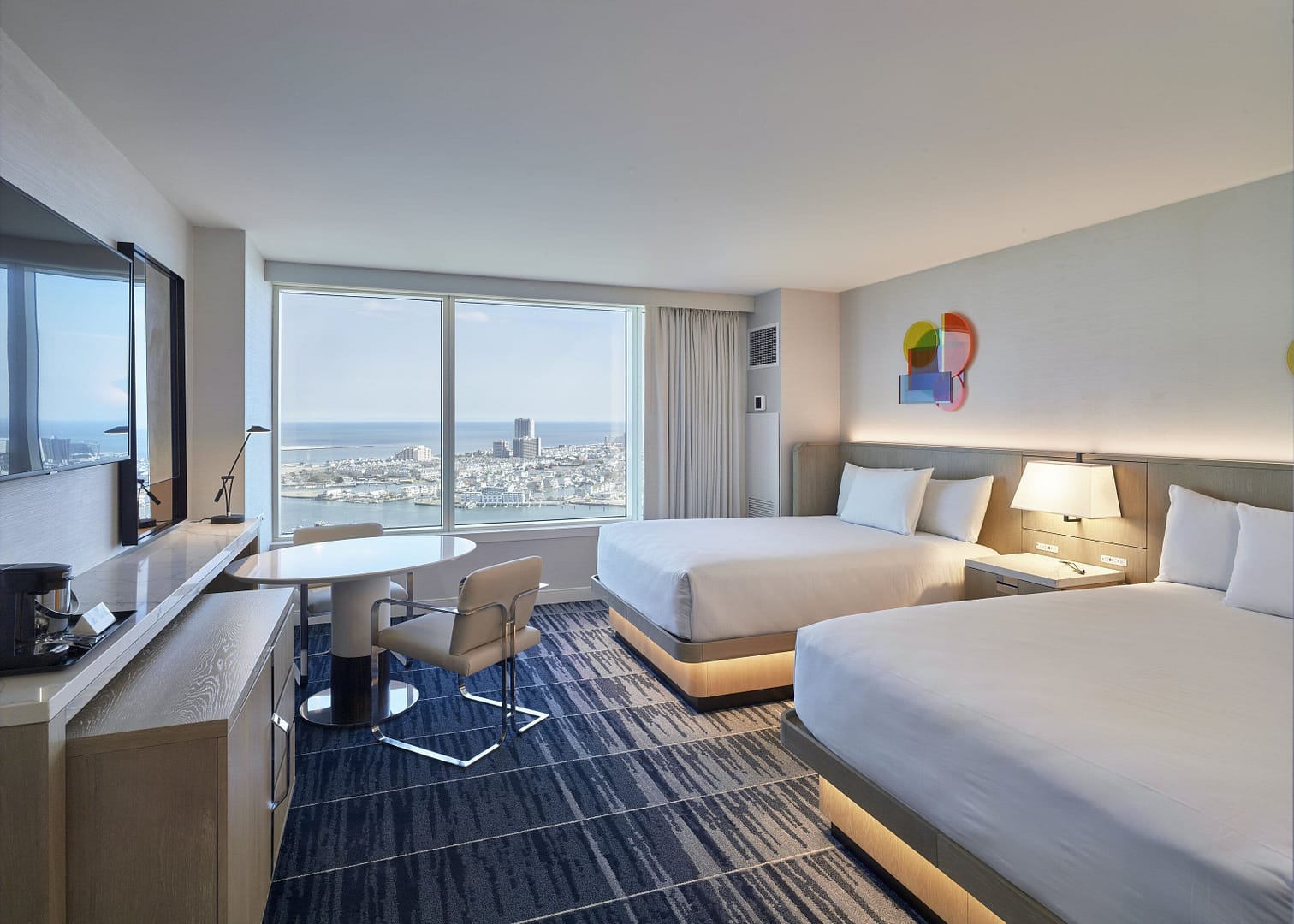 Bedroom view of MGM Tower at Borgata