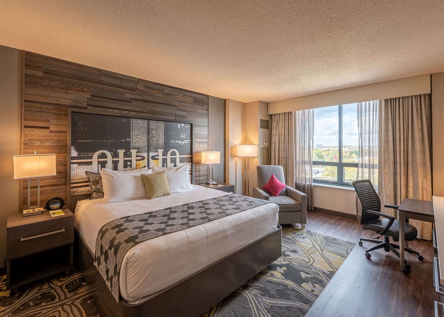 Bedroom view of The Blackwell Inn and Pfahl Conference Center