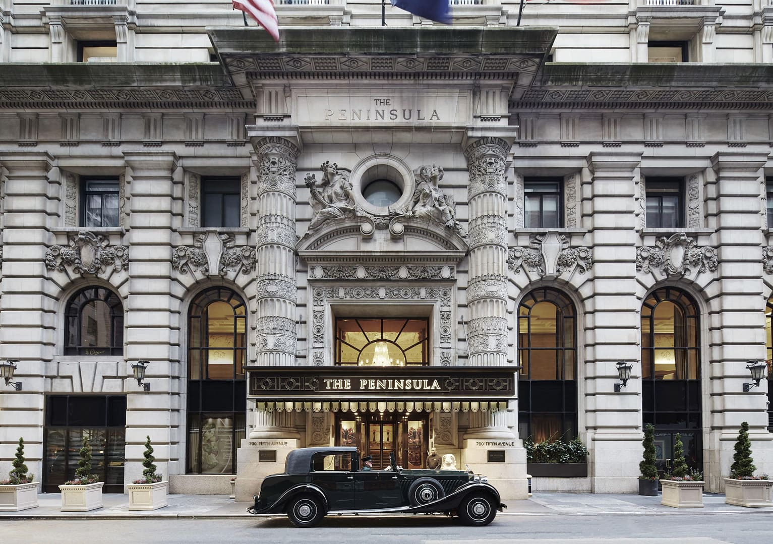 Building view of The Peninsula New York