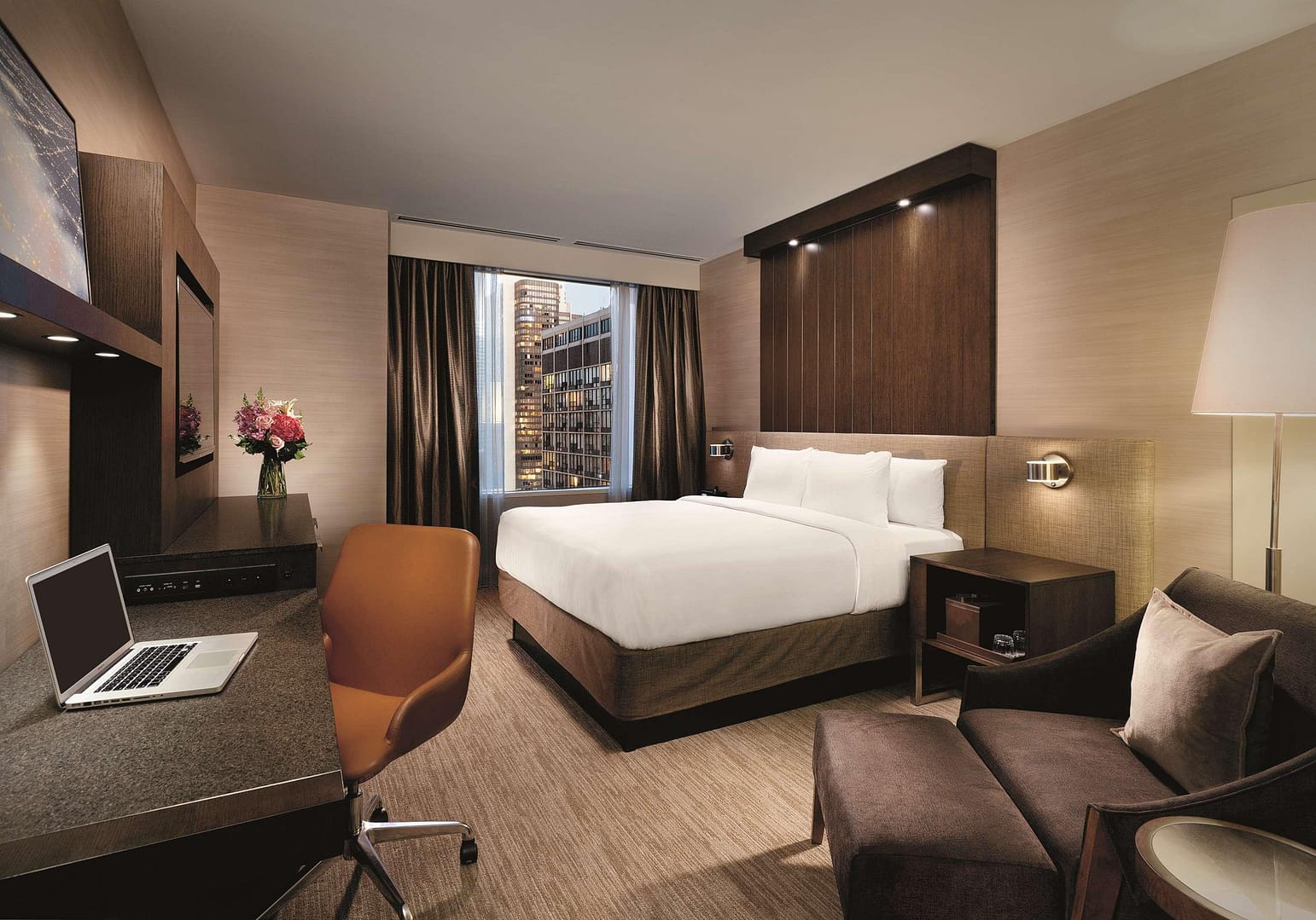Bedroom view of Hyatt Centric Chicago Magnificent Mile