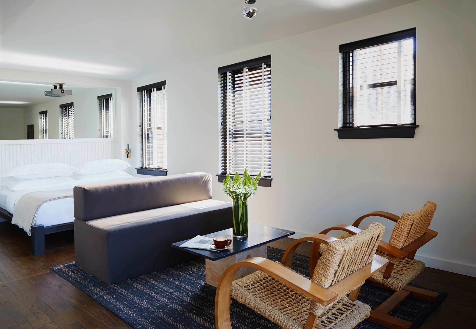Bedroom view of The Dean Hotel