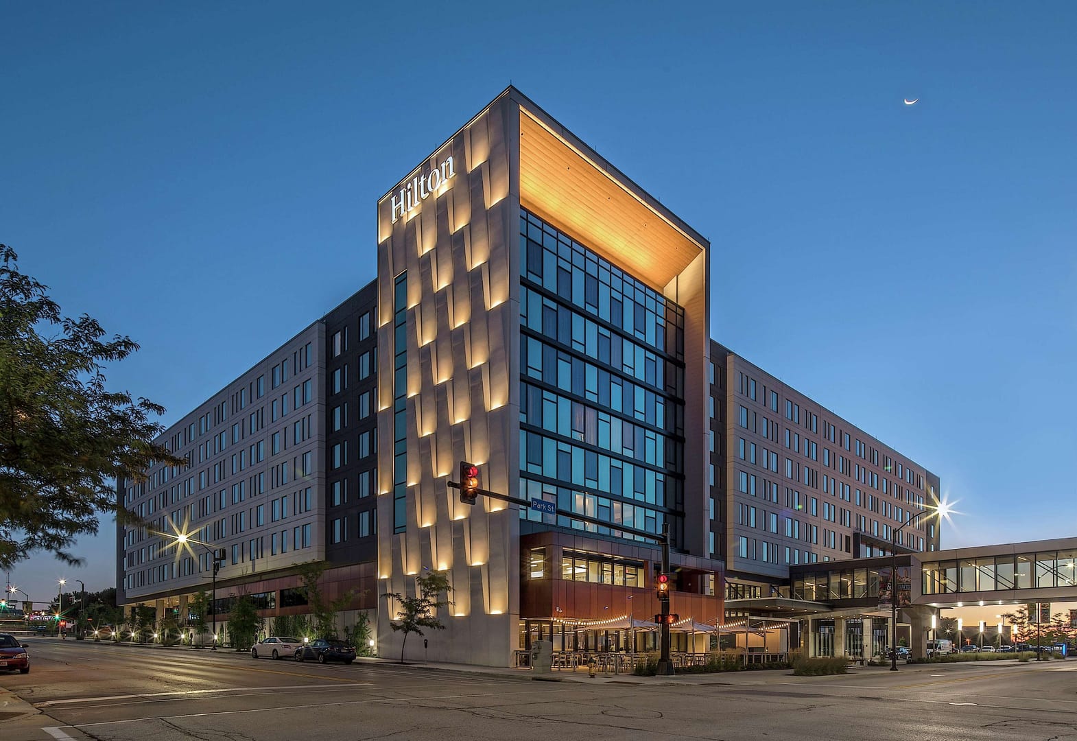 Building view of Hilton Des Moines Downtown