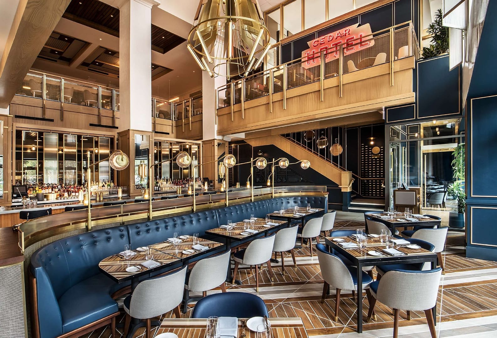 Restaurant view of Viceroy Chicago
