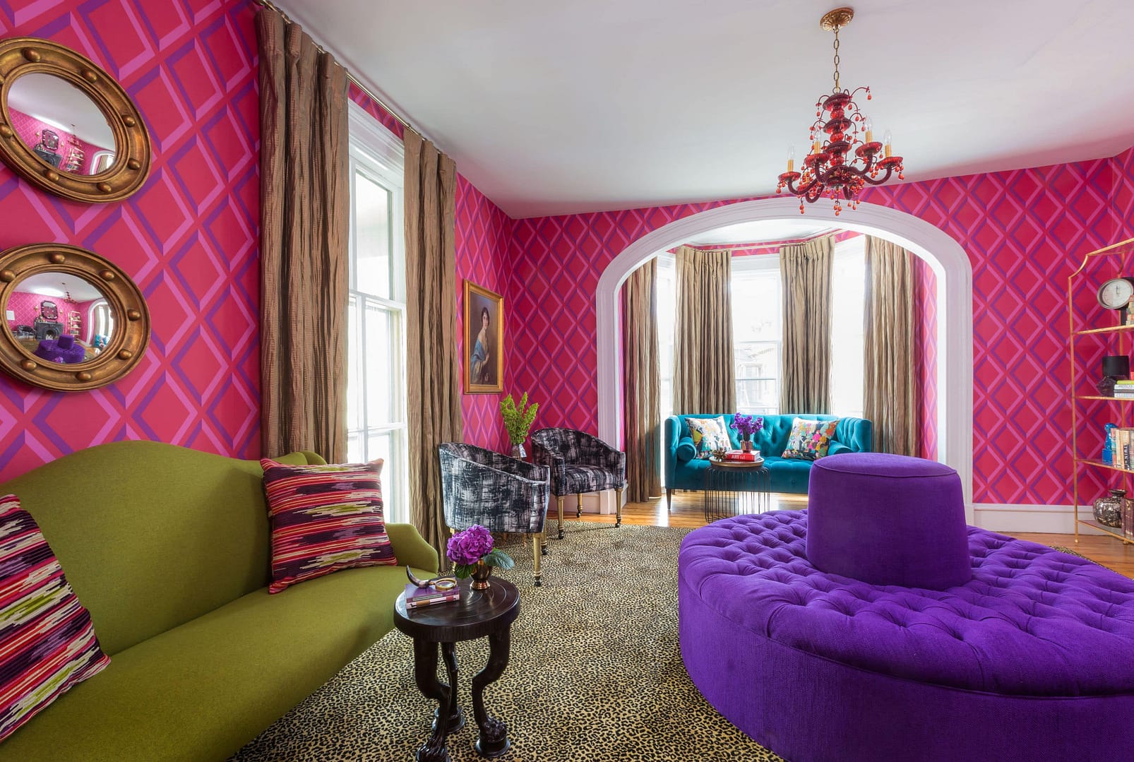 Living room view of Gilded
