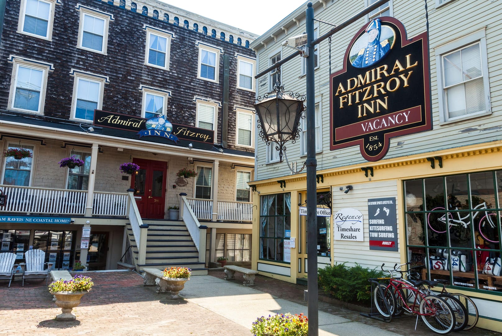 Outside view of Admiral Fitzroy Inn