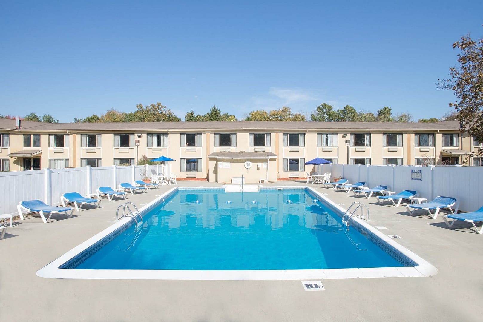 Pool view of Spark by Hilton Mystic Groton