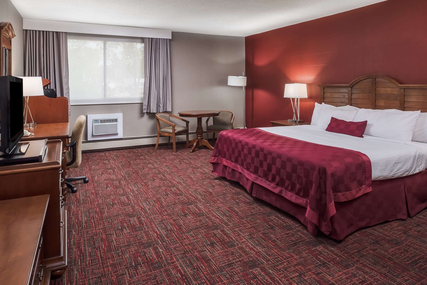 Bedroom view of Ramada by Wyndham Grand Forks