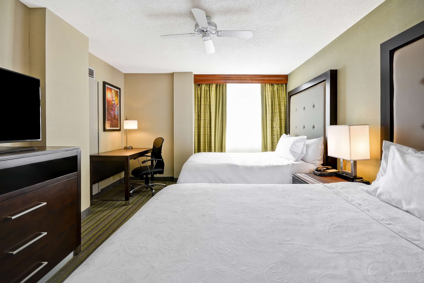 Bedroom view of Homewood Suites by Hilton Dulles Int'l Airport