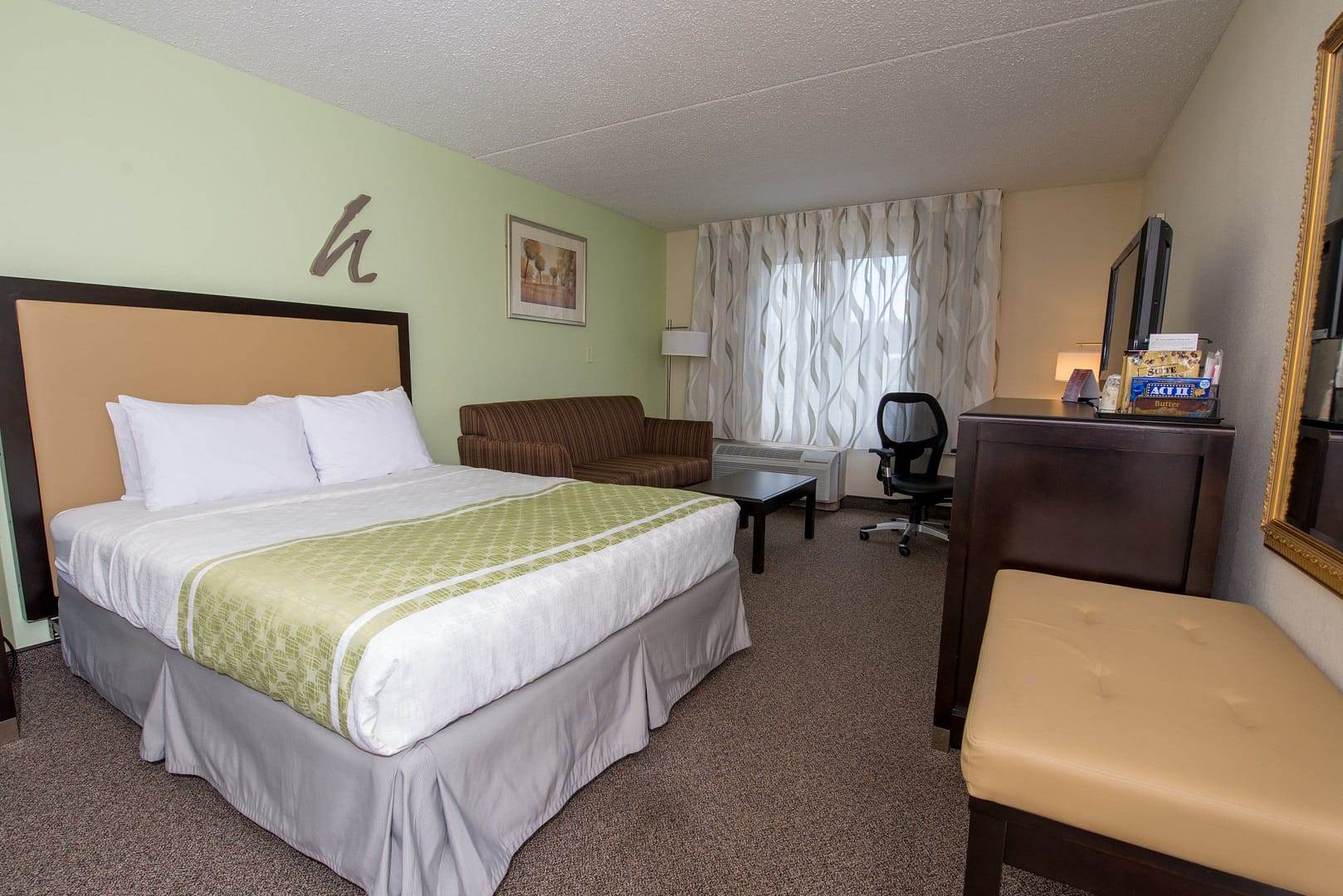 Bedroom view of Hope Hotel and Richard C. Holbrooke Conference Center