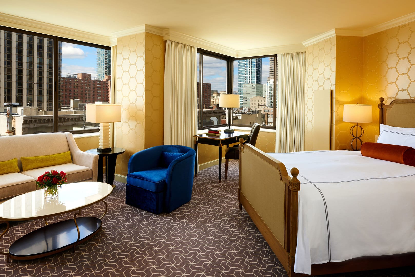 Bedroom view of The Rittenhouse Hotel