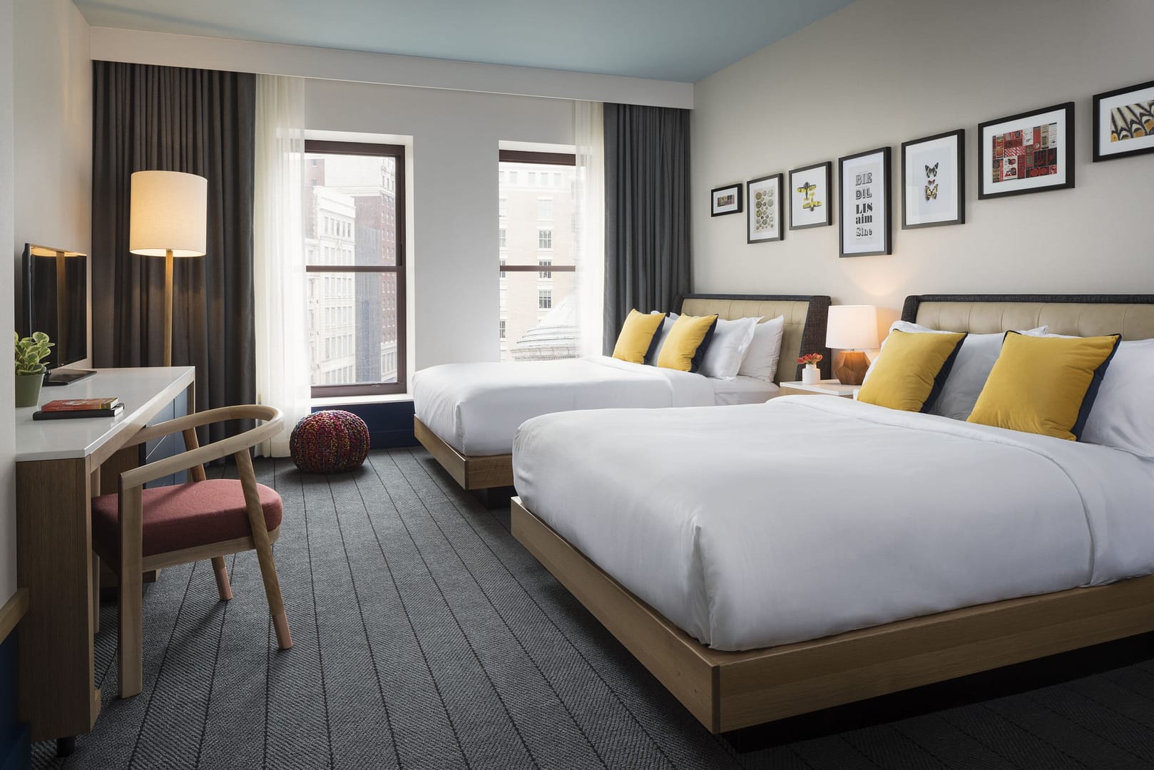Bedroom view of Kimpton Schofield Hotel