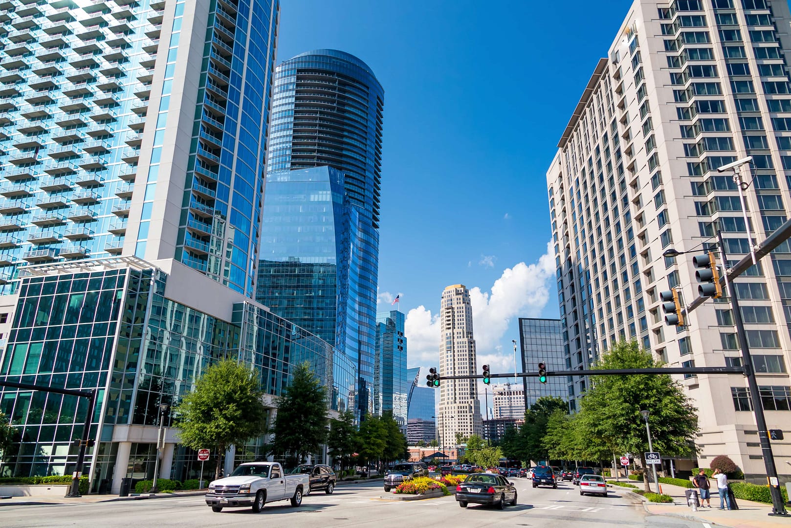 Buckhead, the uptown section of Atlanta, Georgia