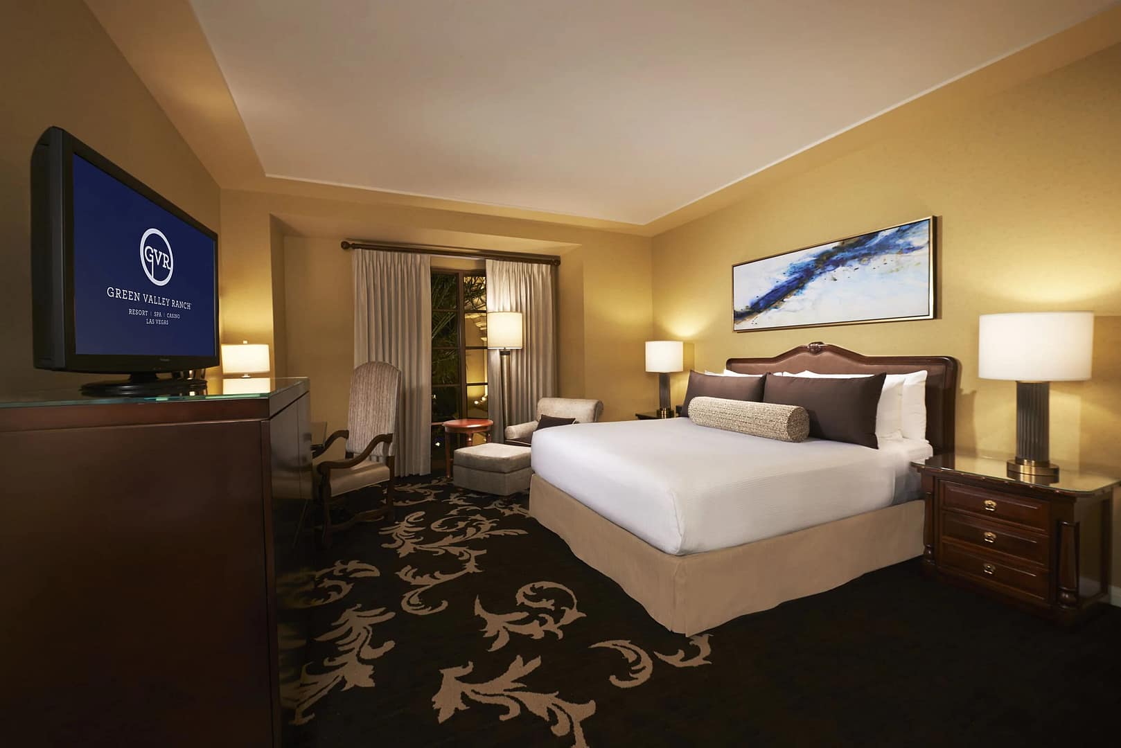 Bedroom view of Green Valley Ranch Resort Spa and Casino