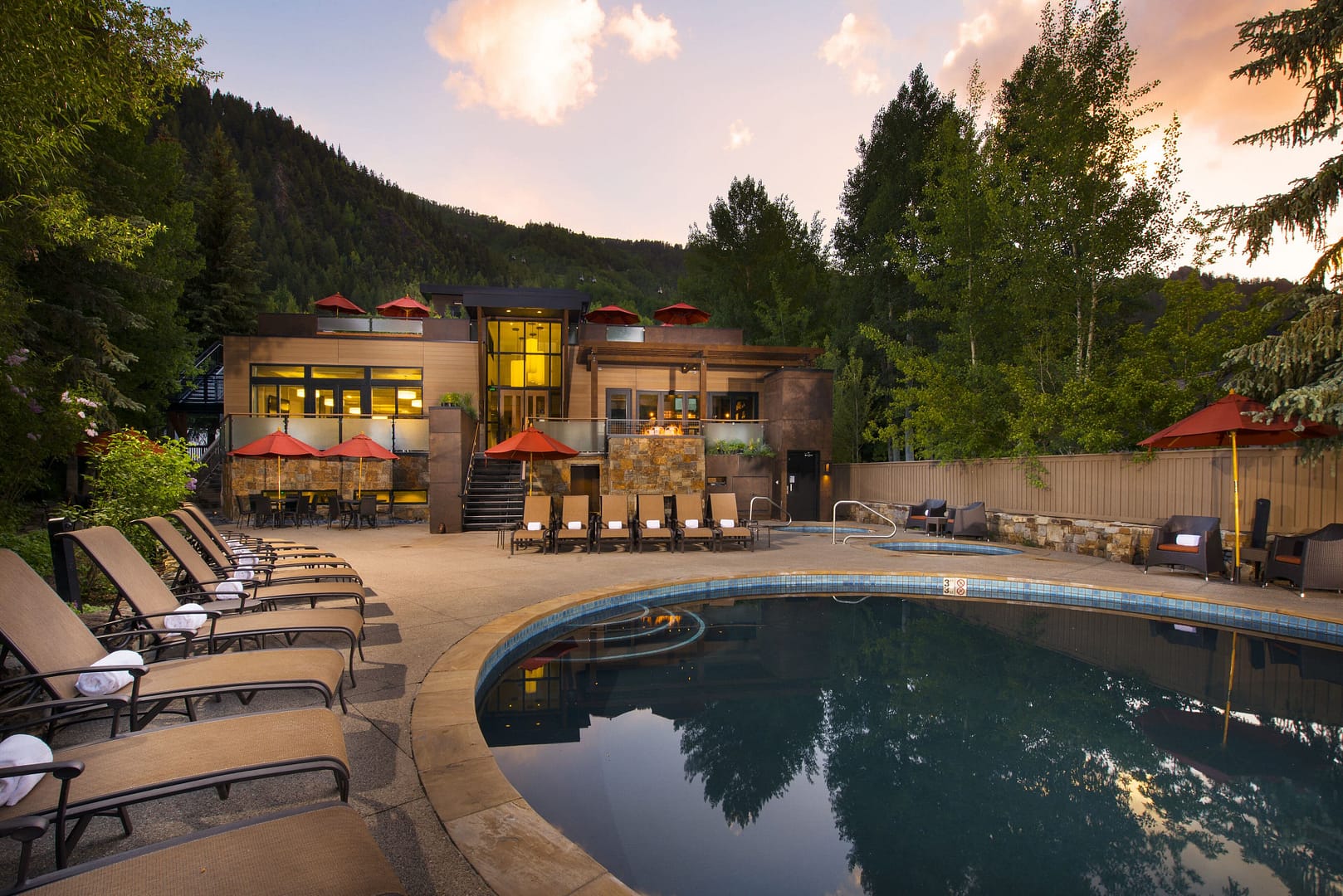 Pool view of The Gant