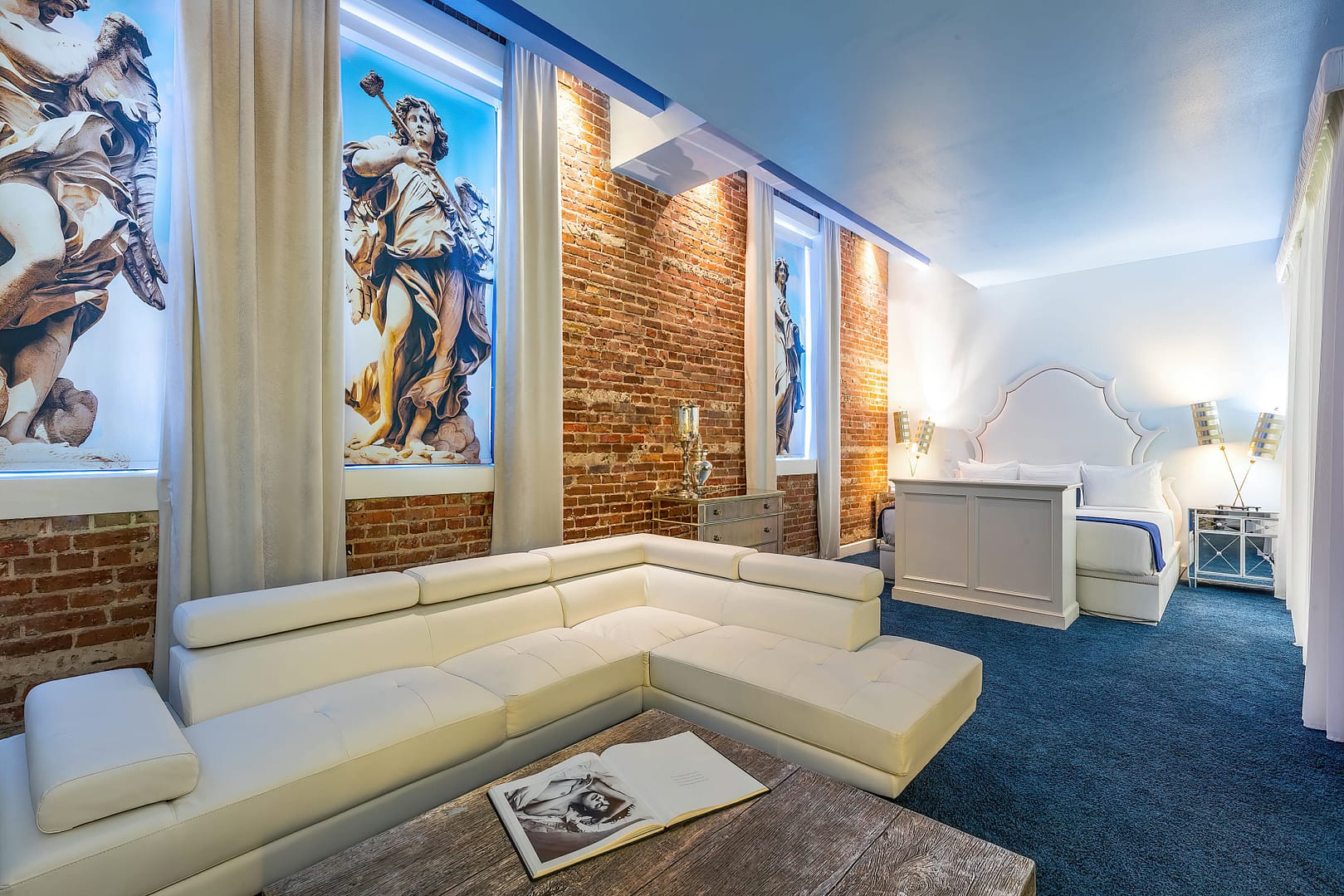 Living room view of The Saint Hotel, New Orleans, French Quarter, Autograph Collection