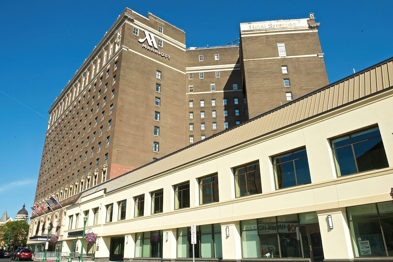 Building view of Marriott Syracuse Downtown