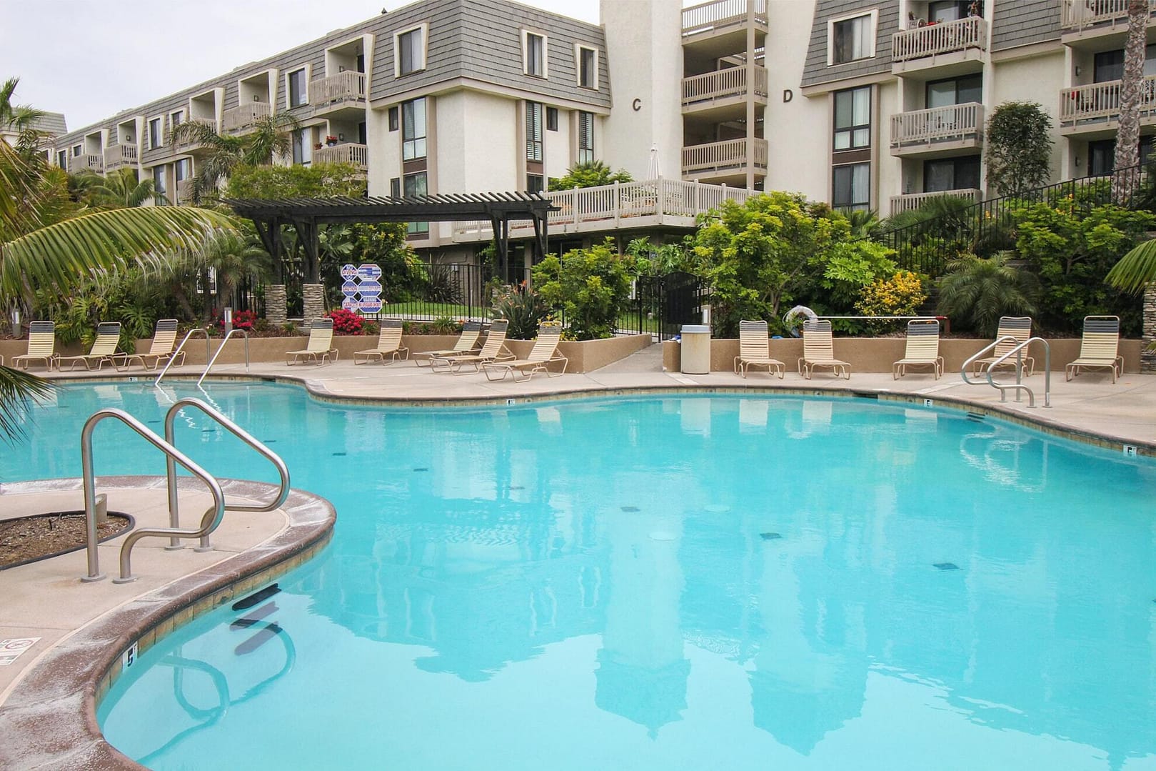 Pool view of North Coast Village