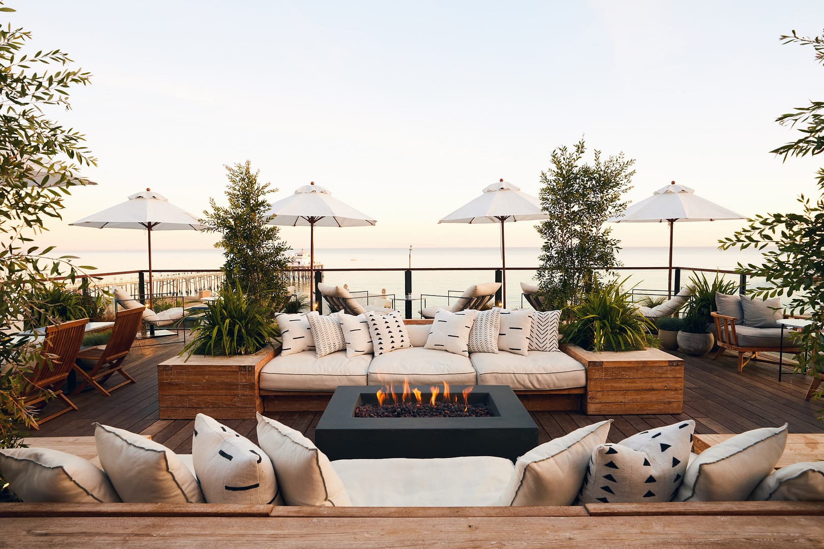 Restaurant view of The Surfrider Malibu