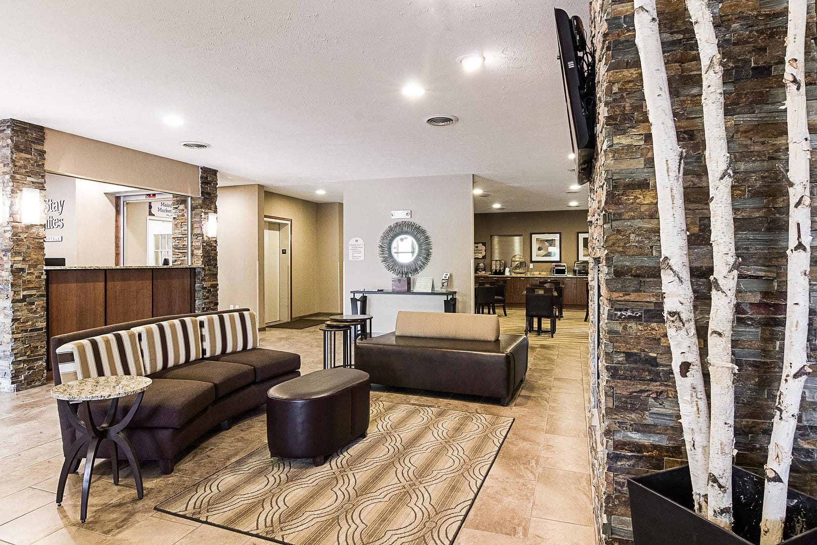 Lobby view of MainStay Suites Fargo - I-94 Medical Center