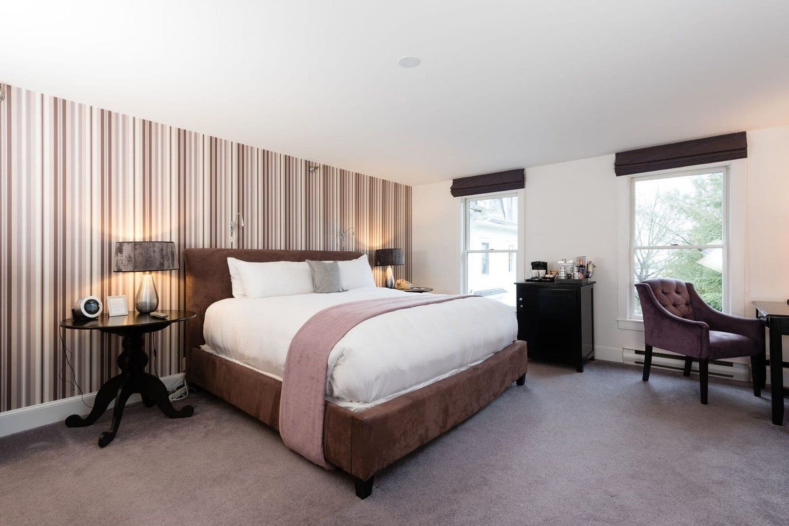 Bedroom view of Camden Harbour Inn