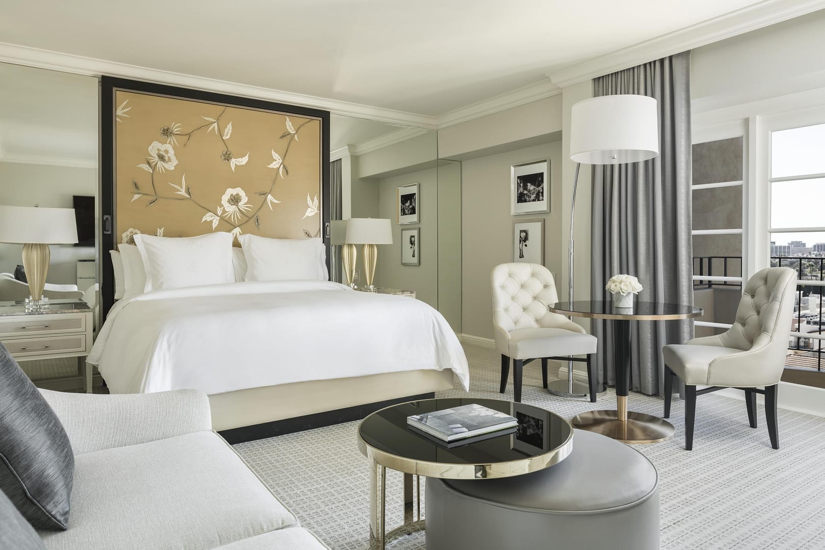Bedroom view of Four Seasons Hotel Los Angeles at Beverly Hills