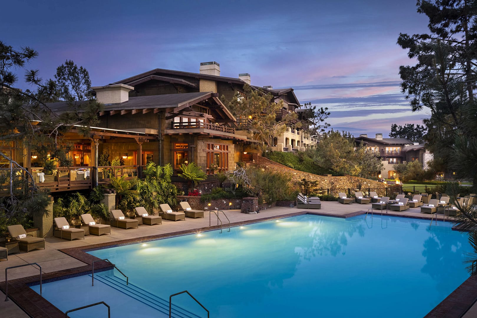 Pool view of The Lodge at Torrey Pines