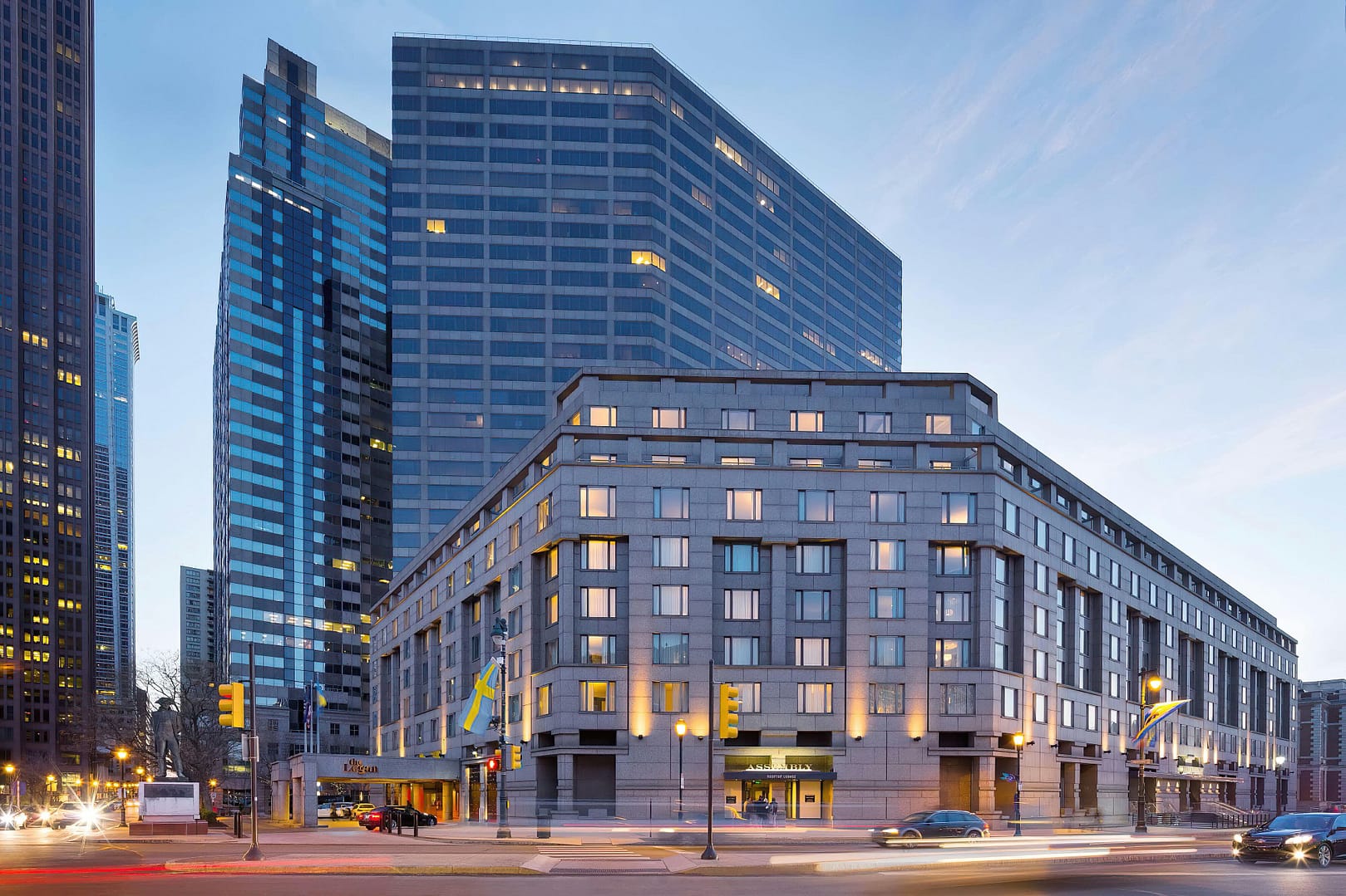 Building view of The Logan Philadelphia, Curio Collection by Hilton