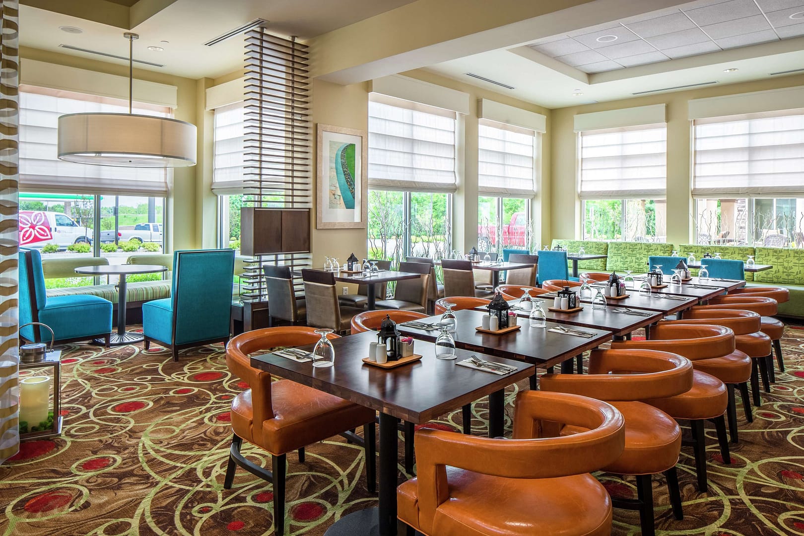 Restaurant view of Hilton Garden Inn Bettendorf/Quad Cities