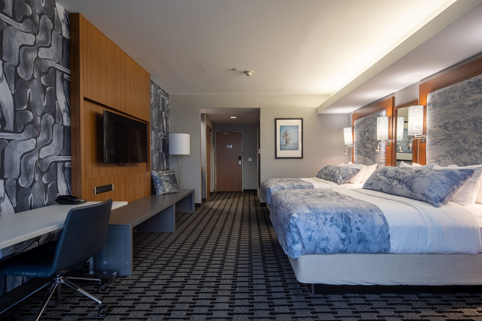 Bedroom view of The Hotel at Kirkwood Center