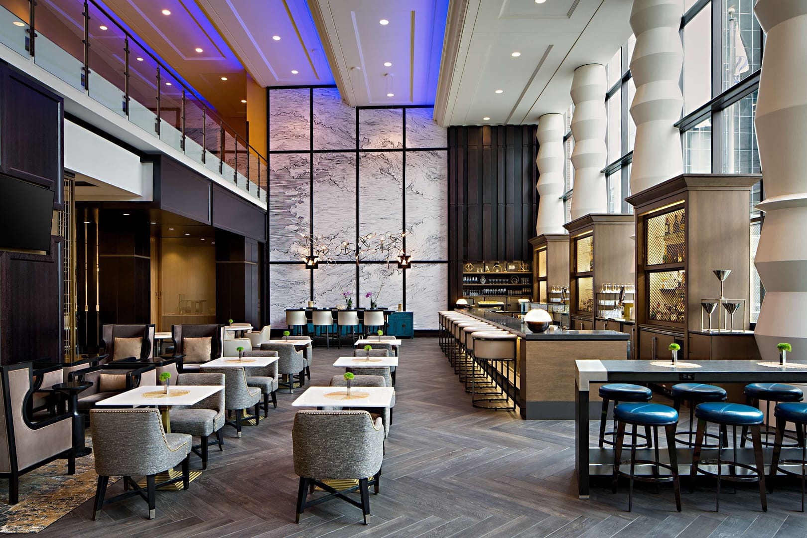 Restaurant view of Amway Grand Plaza, Curio Collection by Hilton