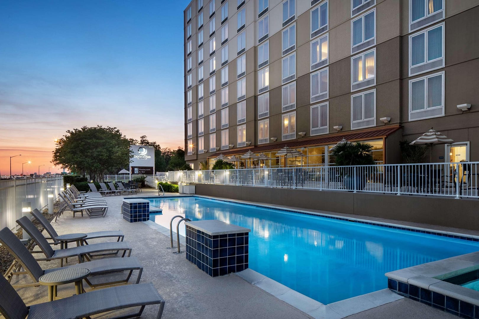 Pool view of DoubleTree by Hilton Hotel Biloxi