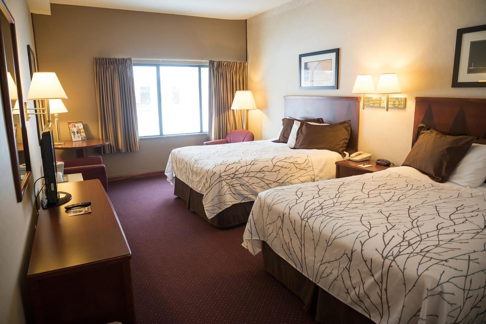 Bedroom view of Mineral Palace Hotel & Gaming