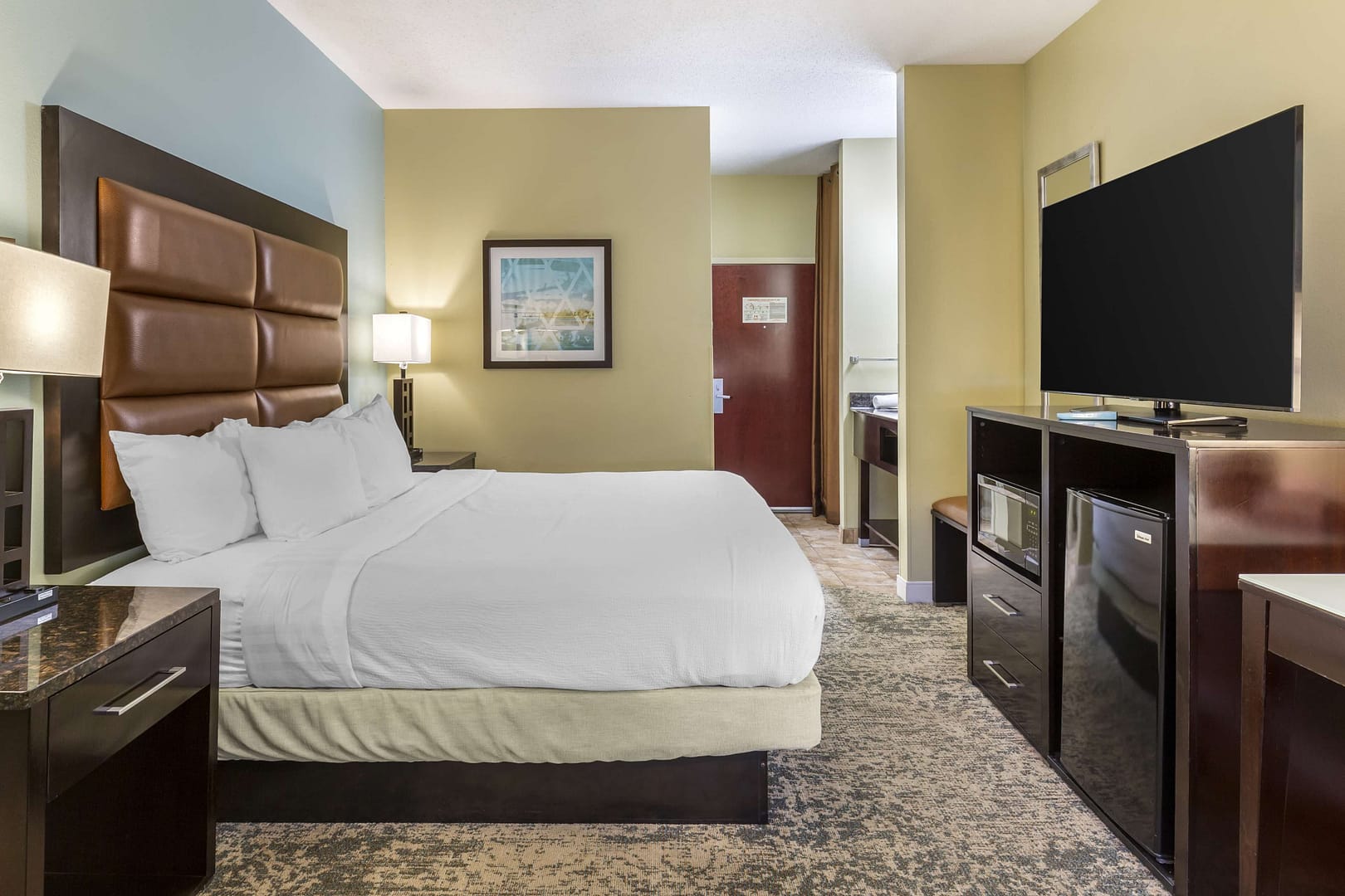 Bedroom view of Best Western Plus Wilmington Carolina Beach