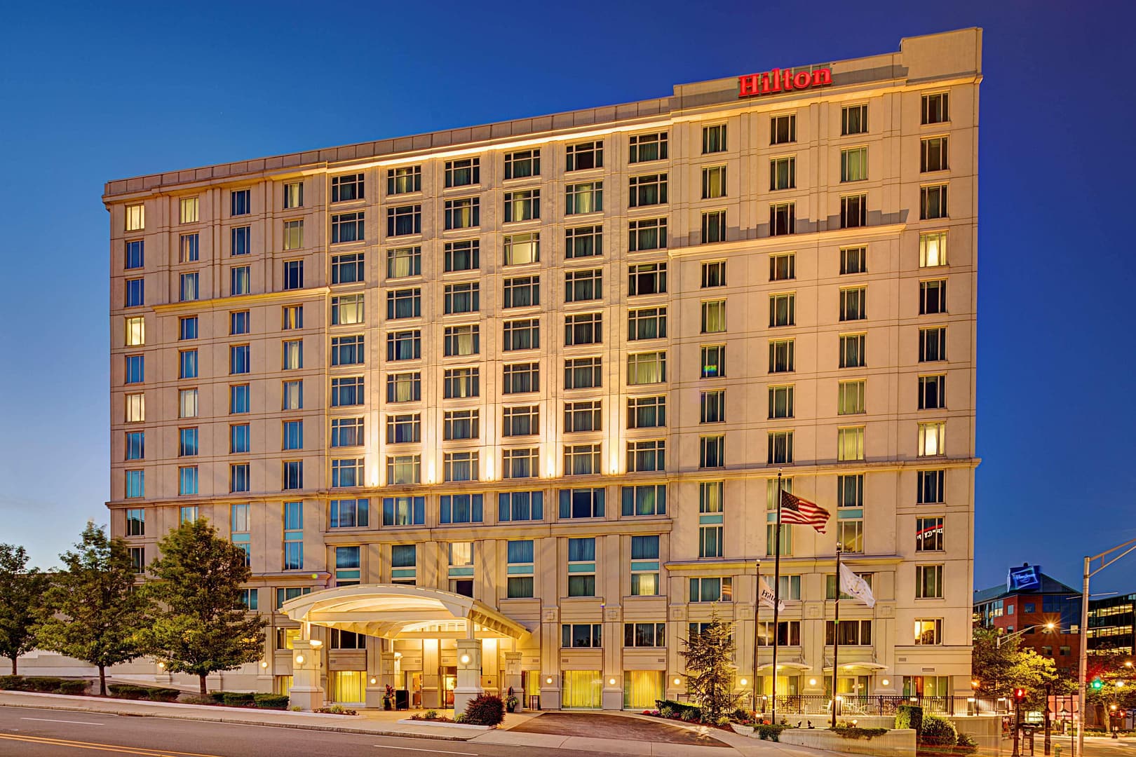 Building view of Hilton Providence