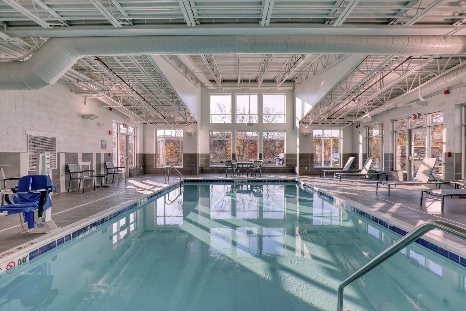 Pool view of Residence Inn by Marriott Providence Lincoln