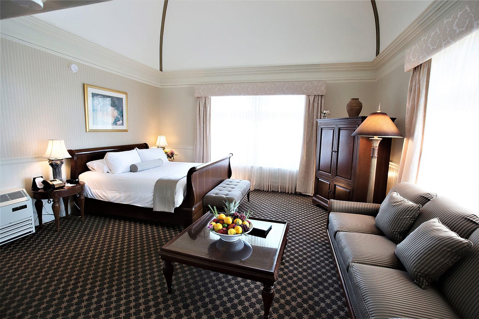 Bedroom view of OceanCliff Hotel