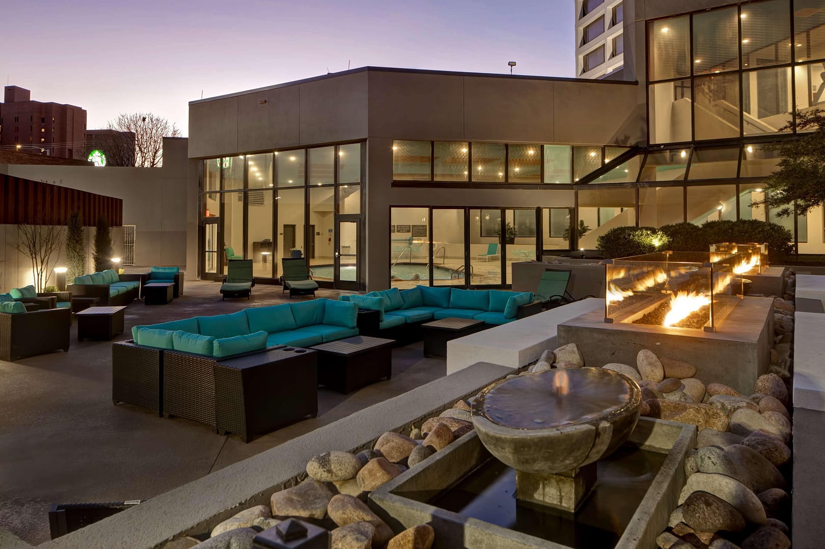 Patio view of Embassy Suites by Hilton Oklahoma City Northwest