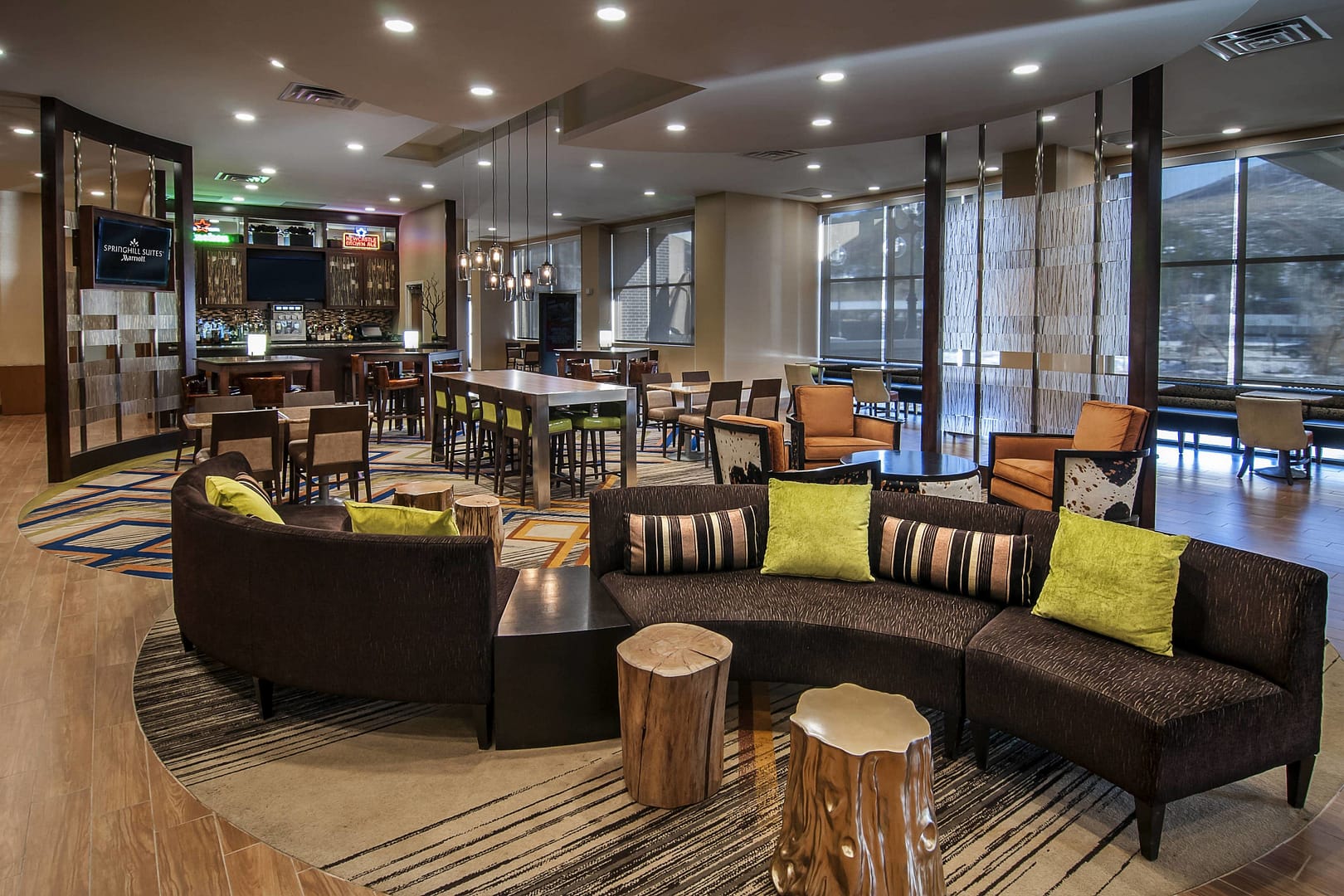 Lounge view of SpringHill Suites by Marriott Deadwood