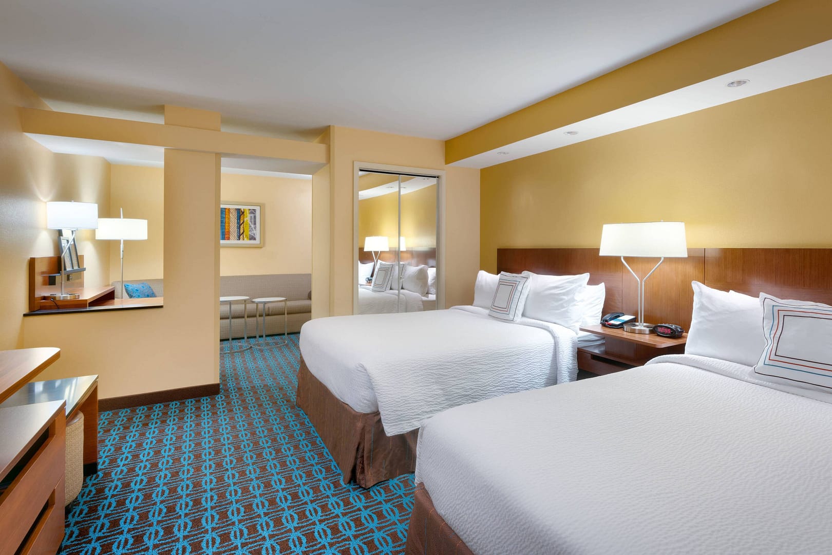 Bedroom view of Fairfield Inn & Suites Idaho Falls